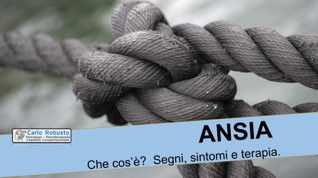 Che cos’è l’ansia?
